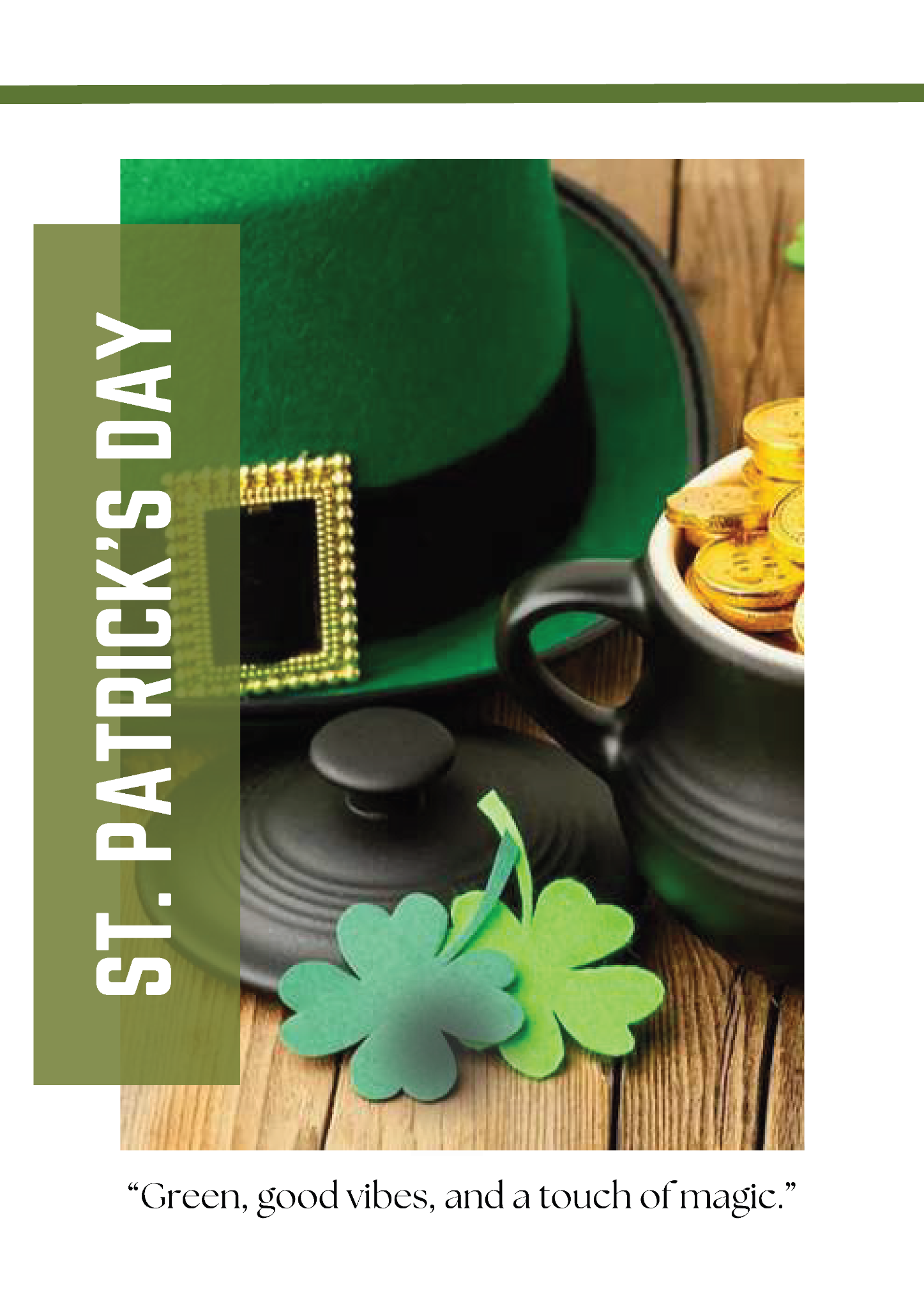 St. Patrick's Day tinted rose collection